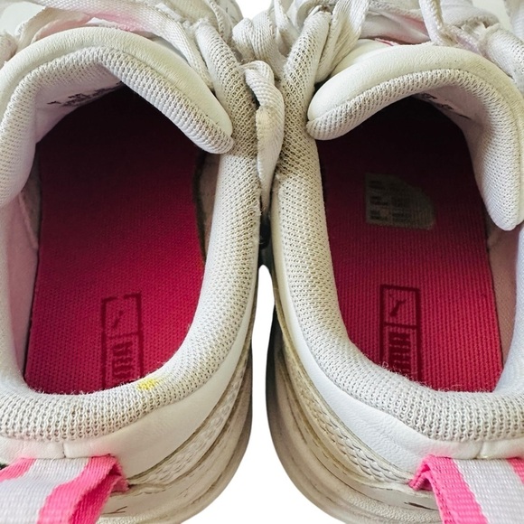 PUMA MAYZE FLOWER EMBROIDERED PLATFORM SNEAKERS SIZE 2C - Picture 11 of 14